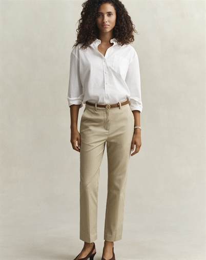 Gant - Slim Slack Bukser - Oat Beige